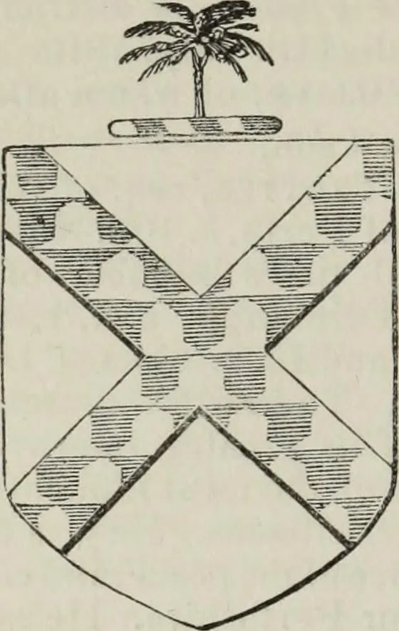 An illustration from A genealogical and heraldic history of the commoners of Great Britain and Ireland enjoying territorial possessions or high official rank, but uninvested with heritable honours, 1836, leaf 552