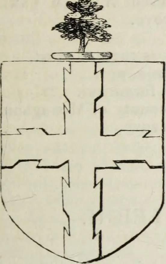 An illustration from A genealogical and heraldic history of the commoners of Great Britain and Ireland enjoying territorial possessions or high official rank, but uninvested with heritable honours, 1836, leaf 555
