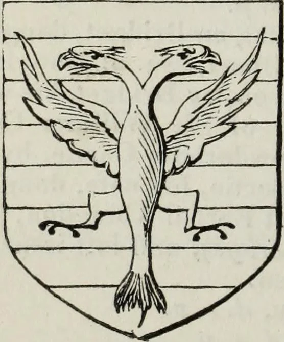 An illustration from A genealogical and heraldic history of the commoners of Great Britain and Ireland enjoying territorial possessions or high official rank, but uninvested with heritable honours, 1836, leaf 562