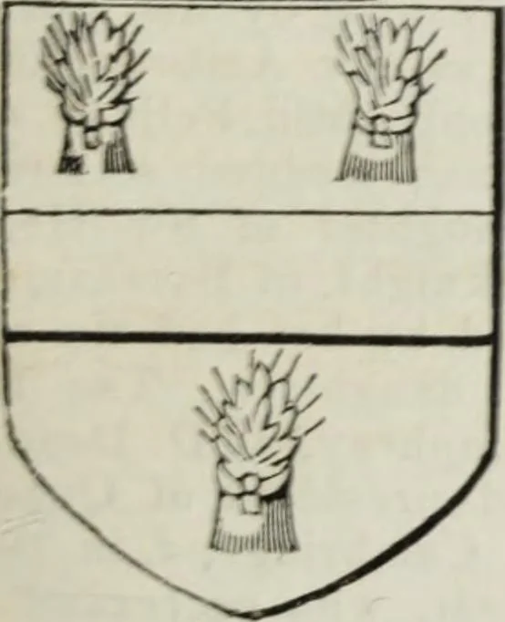 An illustration from A genealogical and heraldic history of the commoners of Great Britain and Ireland enjoying territorial possessions or high official rank, but uninvested with heritable honours, 1836, leaf 571