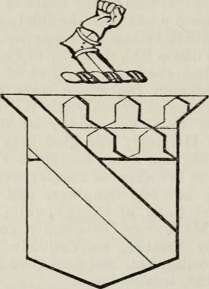 An illustration from A genealogical and heraldic history of the commoners of Great Britain and Ireland enjoying territorial possessions or high official rank, but uninvested with heritable honours, 1836, leaf 592