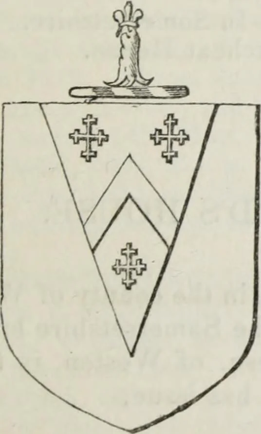An illustration from A genealogical and heraldic history of the commoners of Great Britain and Ireland enjoying territorial possessions or high official rank, but uninvested with heritable honours, 1836, leaf 603