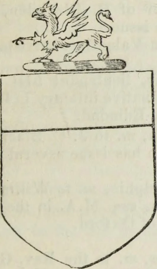 An illustration from A genealogical and heraldic history of the commoners of Great Britain and Ireland enjoying territorial possessions or high official rank, but uninvested with heritable honours, 1836, leaf 633