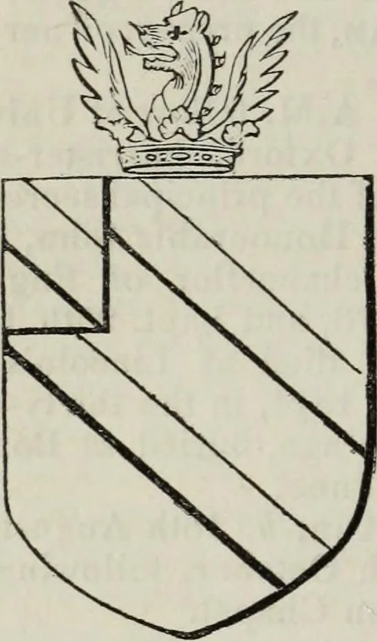 An illustration from A genealogical and heraldic history of the commoners of Great Britain and Ireland enjoying territorial possessions or high official rank, but uninvested with heritable honours, 1836, leaf 664