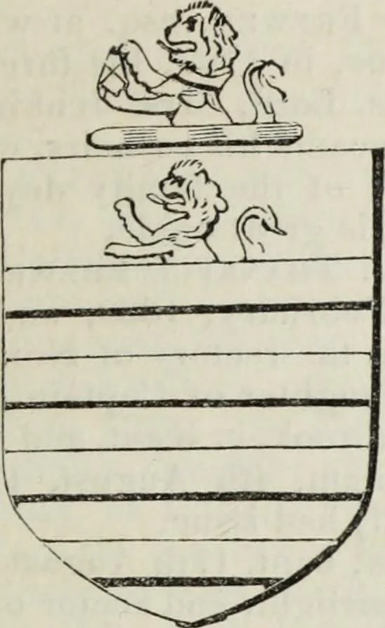 An illustration from A genealogical and heraldic history of the commoners of Great Britain and Ireland enjoying territorial possessions or high official rank, but uninvested with heritable honours, 1836, leaf 681