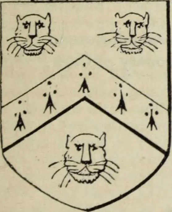 An illustration from A genealogical and heraldic history of the commoners of Great Britain and Ireland enjoying territorial possessions or high official rank, but uninvested with heritable honours, 1836, leaf 69