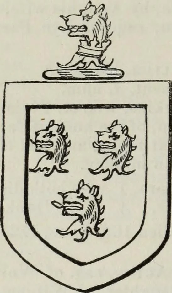 An illustration from A genealogical and heraldic history of the commoners of Great Britain and Ireland enjoying territorial possessions or high official rank, but uninvested with heritable honours, 1836, leaf 714