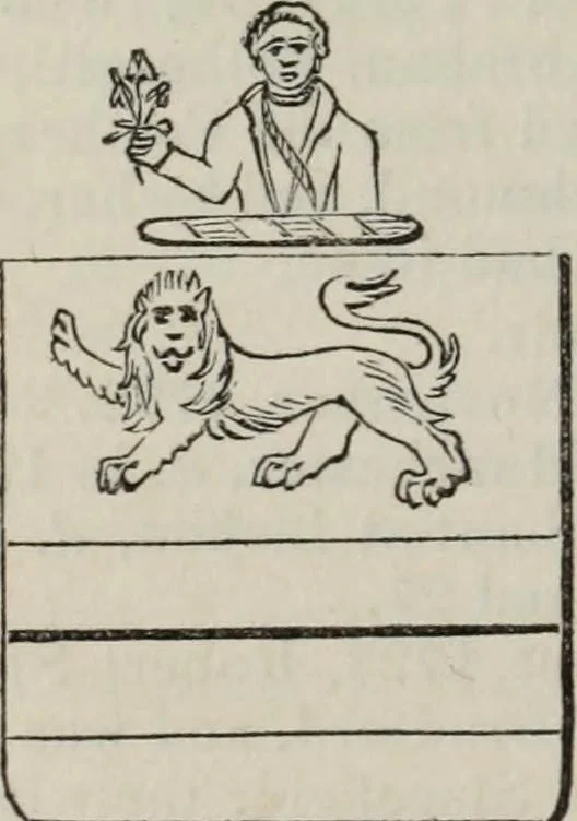An illustration from A genealogical and heraldic history of the commoners of Great Britain and Ireland enjoying territorial possessions or high official rank, but uninvested with heritable honours, 1836, leaf 728