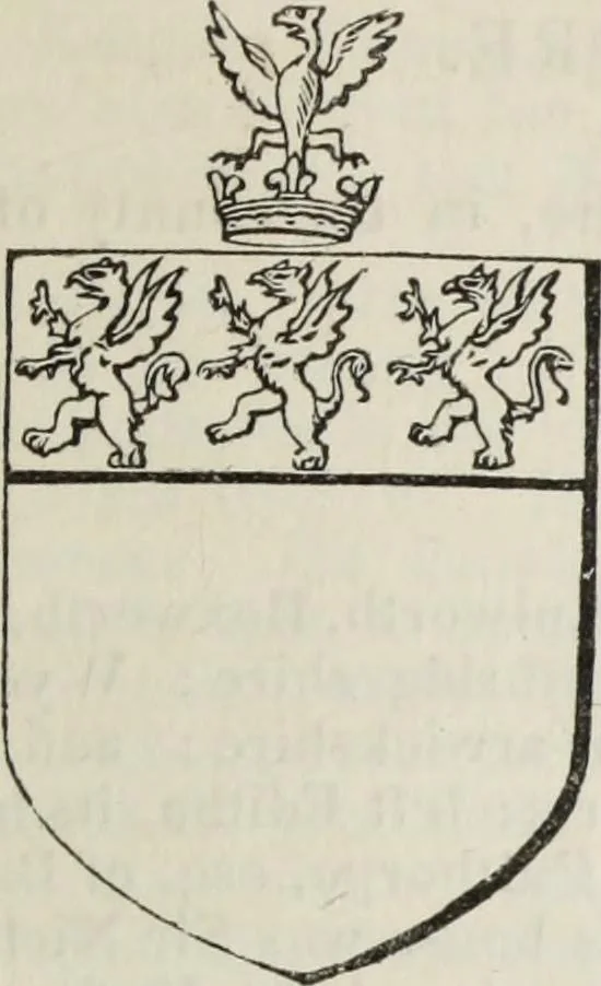 An illustration from A genealogical and heraldic history of the commoners of Great Britain and Ireland enjoying territorial possessions or high official rank, but uninvested with heritable honours, 1836, leaf 737