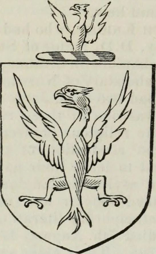 An illustration from A genealogical and heraldic history of the commoners of Great Britain and Ireland enjoying territorial possessions or high official rank, but uninvested with heritable honours, 1836, leaf 738