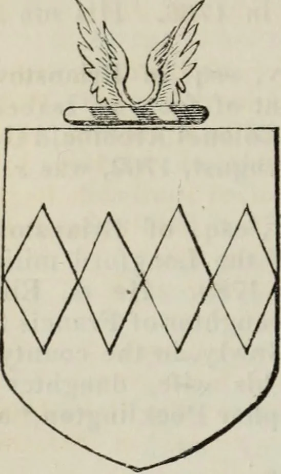 An illustration from A genealogical and heraldic history of the commoners of Great Britain and Ireland enjoying territorial possessions or high official rank, but uninvested with heritable honours, 1836, leaf 764