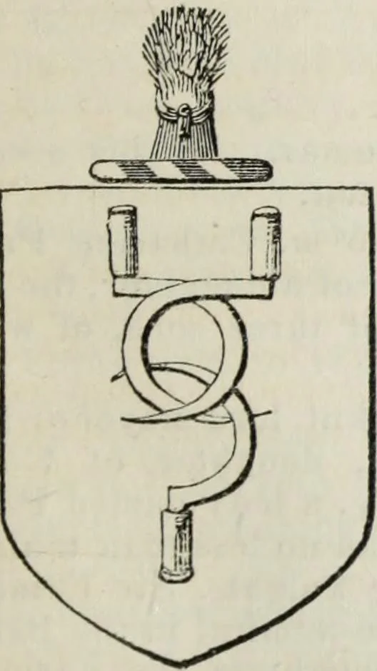An illustration from A genealogical and heraldic history of the commoners of Great Britain and Ireland enjoying territorial possessions or high official rank, but uninvested with heritable honours, 1836, leaf 769