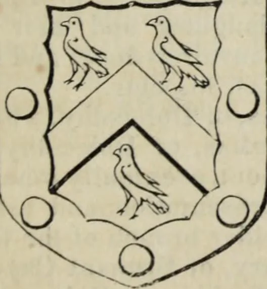 An illustration from A genealogical and heraldic history of the commoners of Great Britain and Ireland enjoying territorial possessions or high official rank, but uninvested with heritable honours, 1836, leaf 85