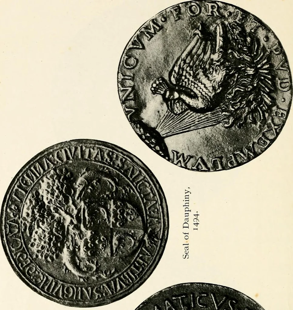 An illustration from Heraldry as art : an account of its development and practice, chiefly in England, 1907, leaf 110