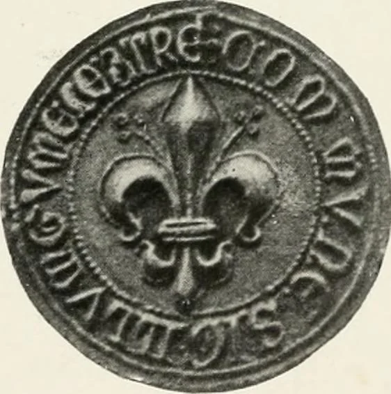 An illustration from Heraldry as art : an account of its development and practice, chiefly in England, 1907, leaf 123