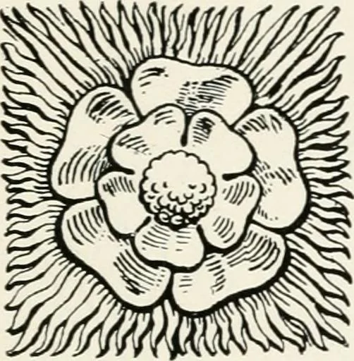 An illustration from Heraldry as art : an account of its development and practice, chiefly in England, 1907, leaf 127