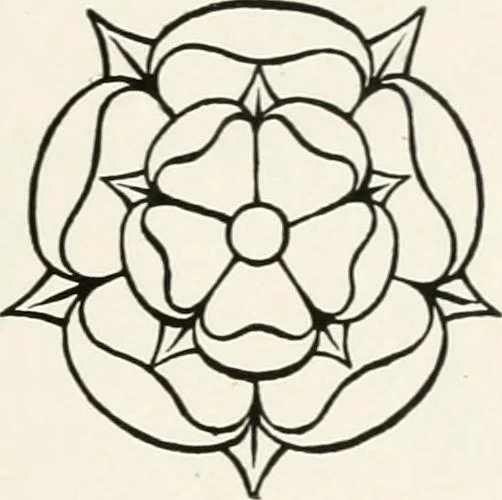 An illustration from Heraldry as art : an account of its development and practice, chiefly in England, 1907, leaf 127