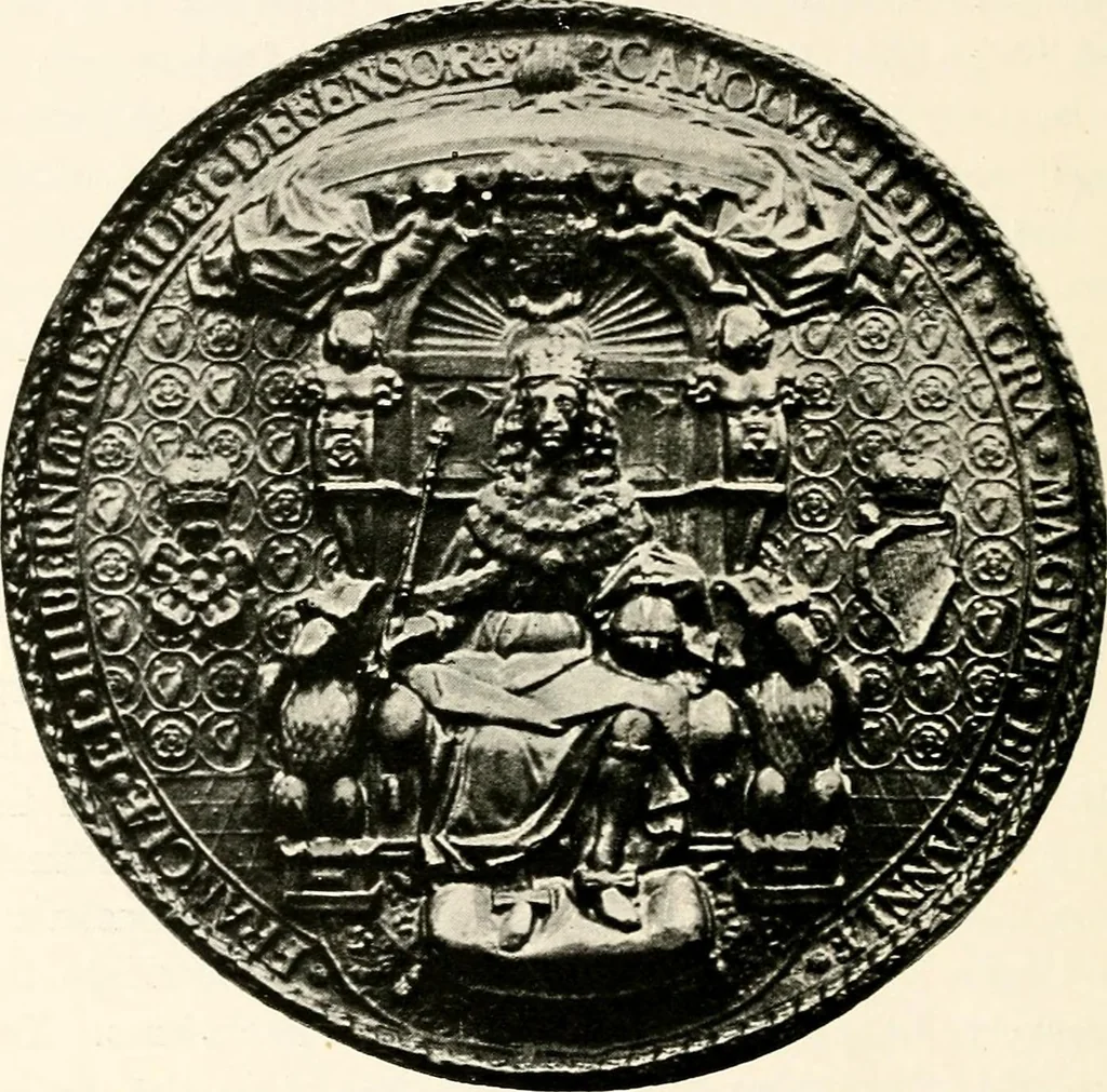 An illustration from Heraldry as art : an account of its development and practice, chiefly in England, 1907, leaf 130