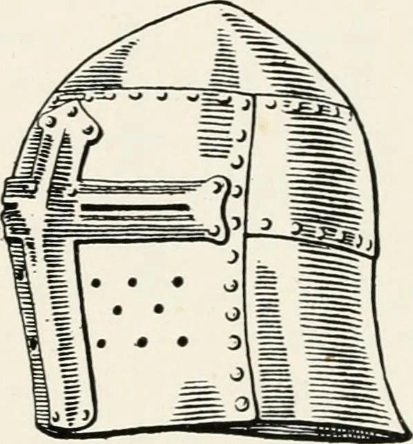 An illustration from Heraldry as art : an account of its development and practice, chiefly in England, 1907, leaf 139