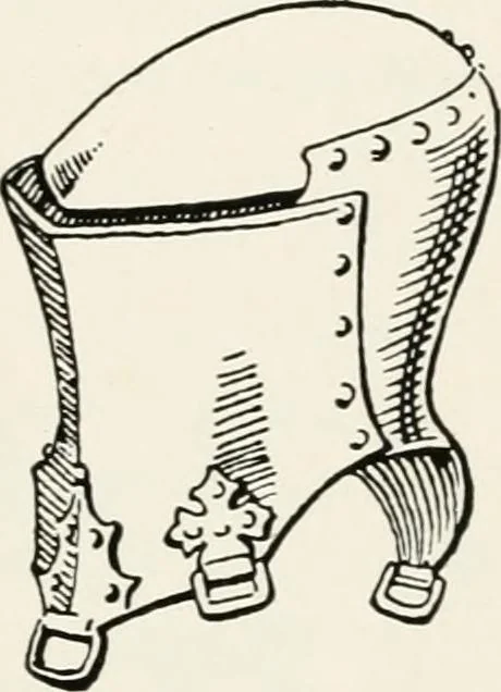 An illustration from Heraldry as art : an account of its development and practice, chiefly in England, 1907, leaf 141