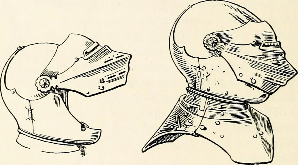 An illustration from Heraldry as art : an account of its development and practice, chiefly in England, 1907, leaf 142