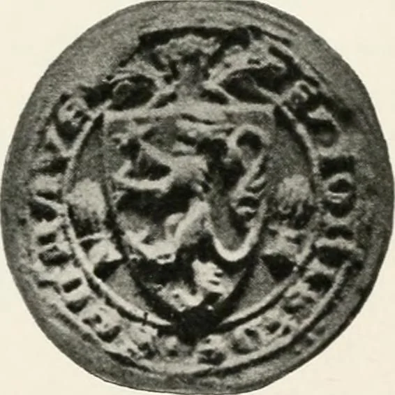 An illustration from Heraldry as art : an account of its development and practice, chiefly in England, 1907, leaf 161