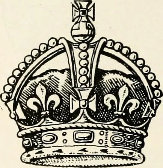 An illustration from Heraldry as art : an account of its development and practice, chiefly in England, 1907, leaf 174