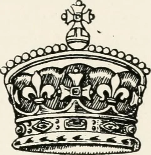 An illustration from Heraldry as art : an account of its development and practice, chiefly in England, 1907, leaf 177