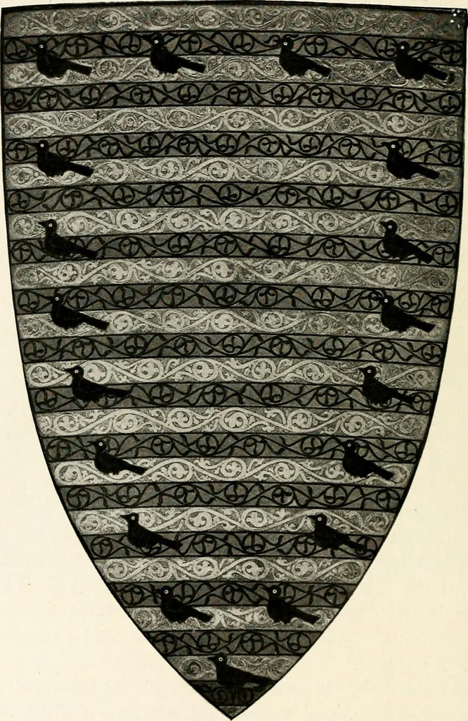 An illustration from Heraldry as art : an account of its development and practice, chiefly in England, 1907, leaf 200