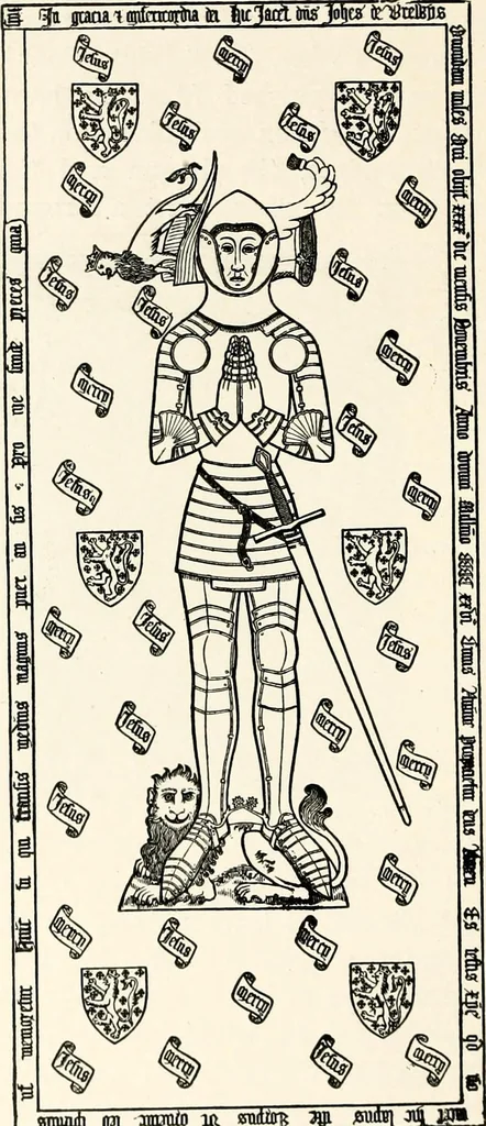 An illustration from Heraldry as art : an account of its development and practice, chiefly in England, 1907, leaf 208