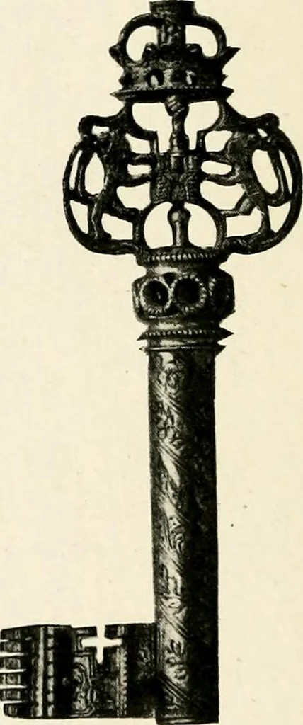 An illustration from Heraldry as art : an account of its development and practice, chiefly in England, 1907, leaf 218