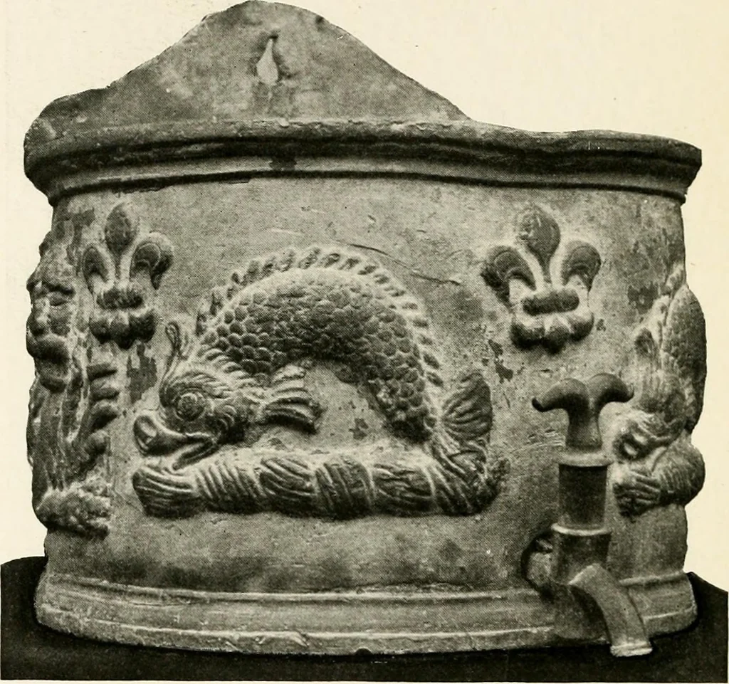 An illustration from Heraldry as art : an account of its development and practice, chiefly in England, 1907, leaf 224