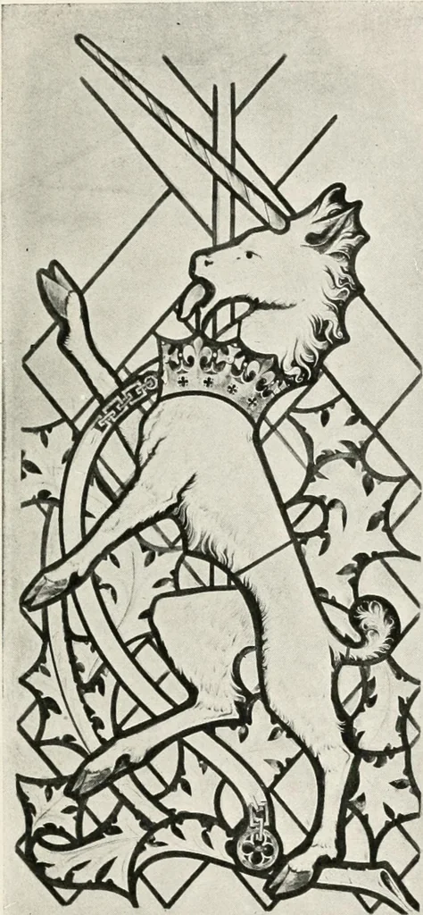 An illustration from Heraldry as art : an account of its development and practice, chiefly in England, 1907, leaf 255