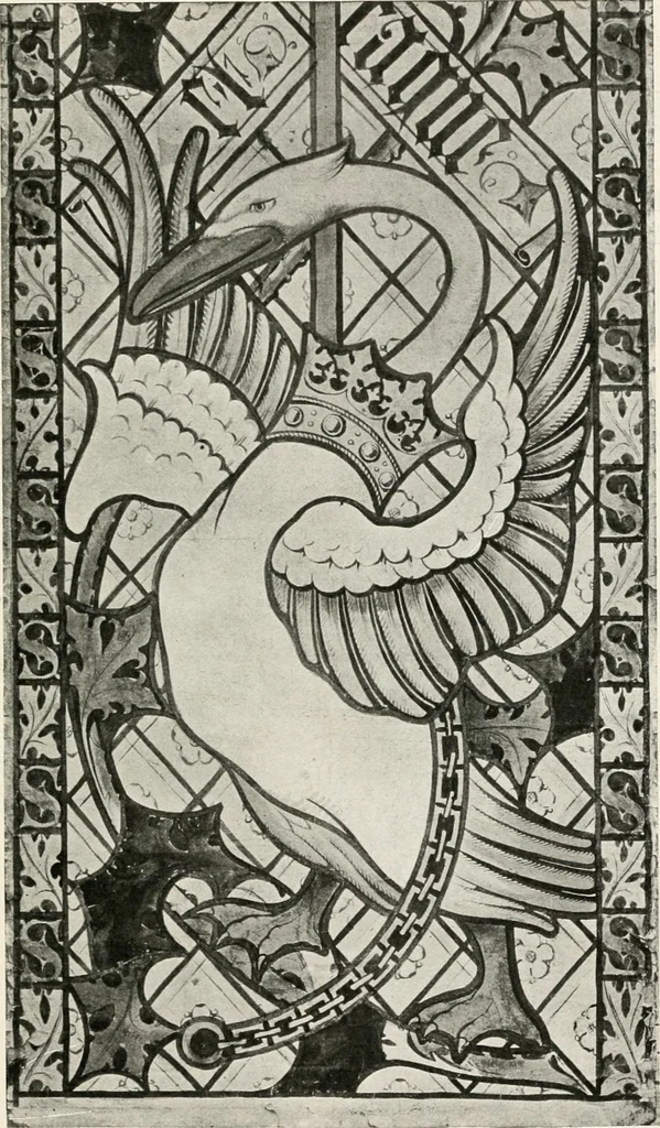 An illustration from Heraldry as art : an account of its development and practice, chiefly in England, 1907, leaf 259