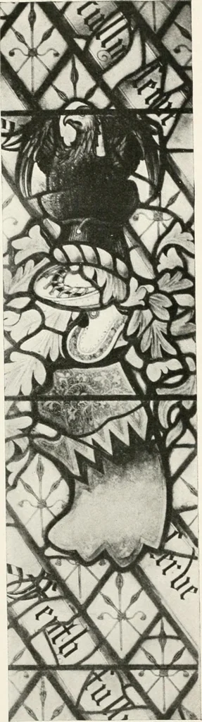 An illustration from Heraldry as art : an account of its development and practice, chiefly in England, 1907, leaf 263