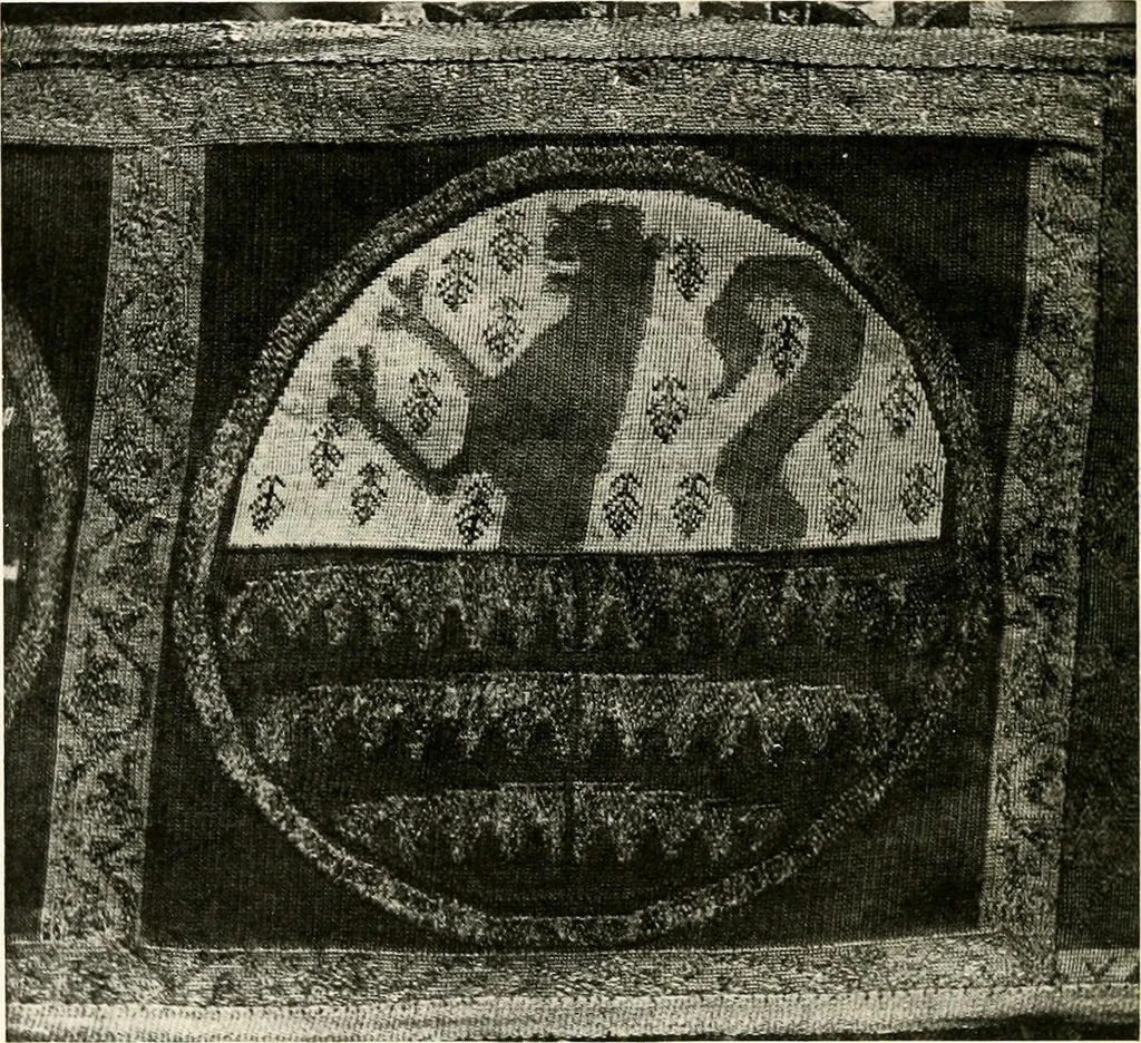 An illustration from Heraldry as art : an account of its development and practice, chiefly in England, 1907, leaf 272