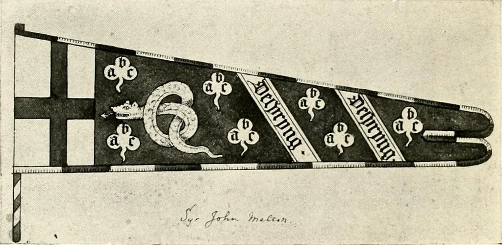 An illustration from Heraldry as art : an account of its development and practice, chiefly in England, 1907, leaf 280
