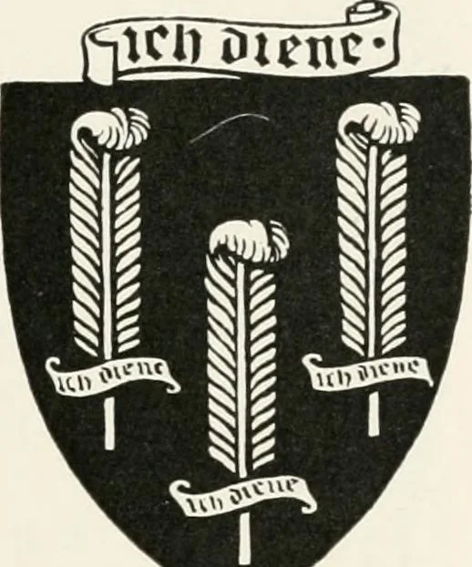An illustration from Heraldry as art : an account of its development and practice, chiefly in England, 1907, leaf 41