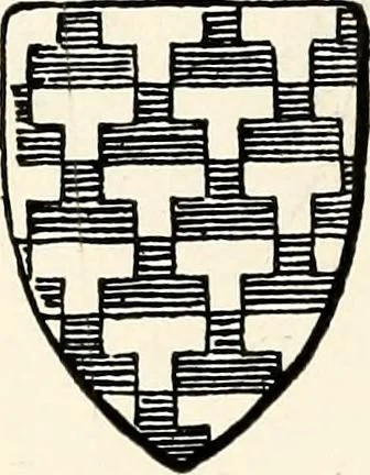 An illustration from Heraldry as art : an account of its development and practice, chiefly in England, 1907, leaf 58