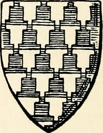 An illustration from Heraldry as art : an account of its development and practice, chiefly in England, 1907, leaf 58