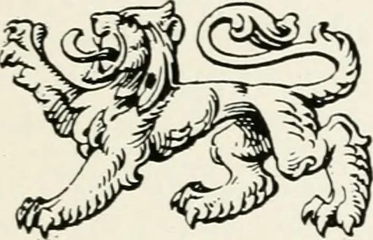An illustration from Heraldry as art : an account of its development and practice, chiefly in England, 1907, leaf 87