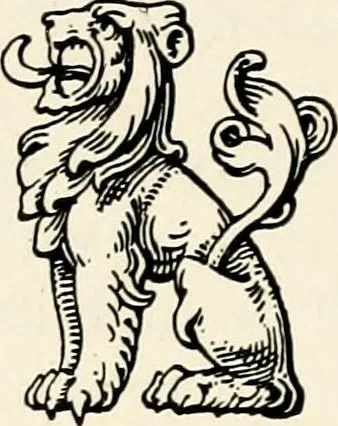 An illustration from Heraldry as art : an account of its development and practice, chiefly in England, 1907, leaf 88