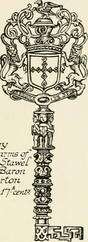 An illustration from Heraldry and floral forms as used in decoration;, 1922, leaf 100