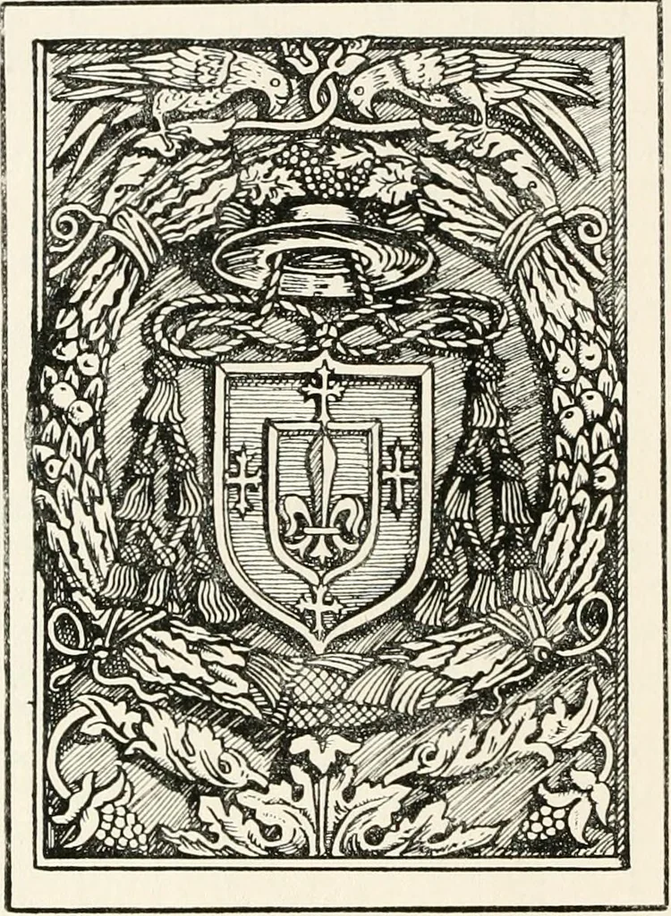 An illustration from Heraldry and floral forms as used in decoration;, 1922, leaf 109