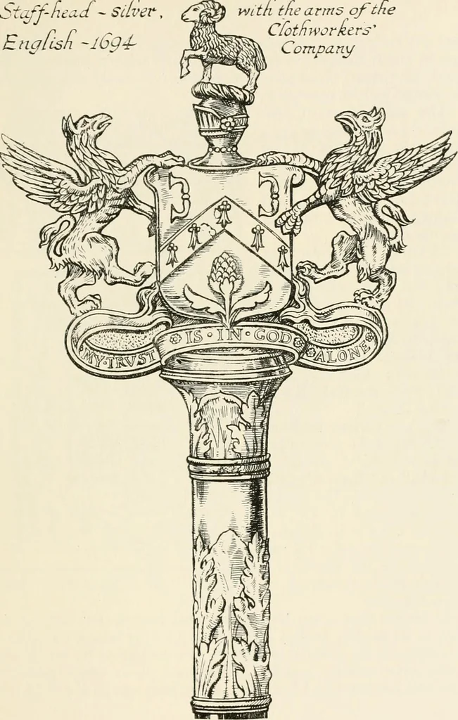 An illustration from Heraldry and floral forms as used in decoration;, 1922, leaf 110