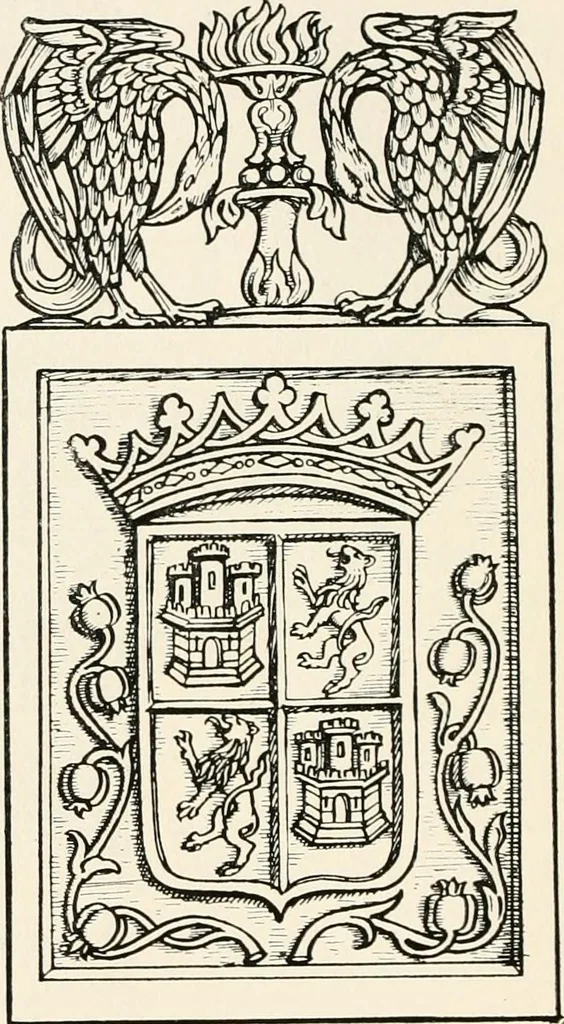 An illustration from Heraldry and floral forms as used in decoration;, 1922, leaf 111