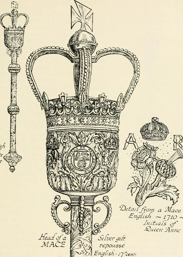 An illustration from Heraldry and floral forms as used in decoration;, 1922, leaf 112