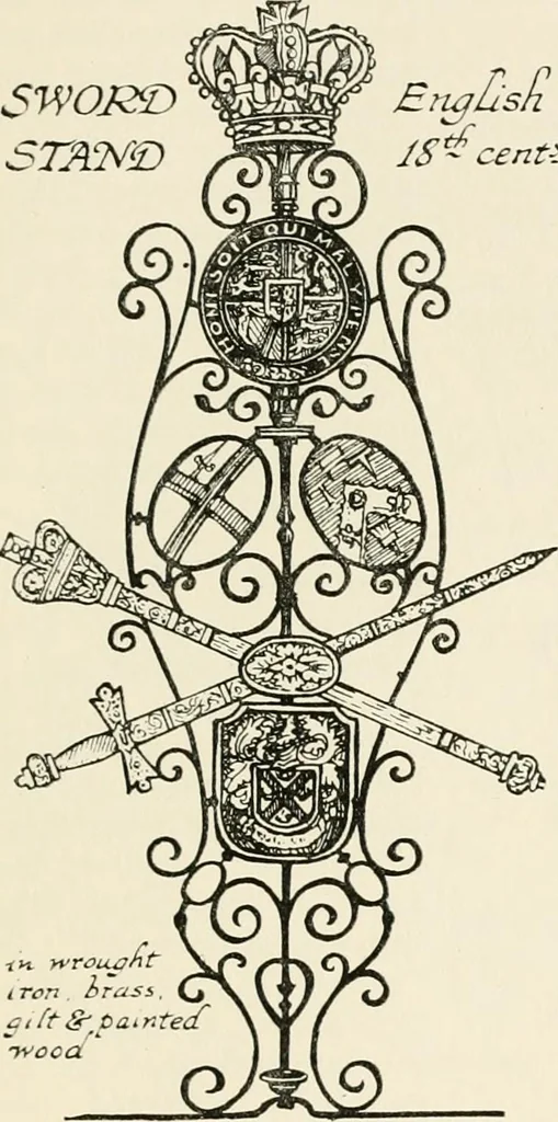 An illustration from Heraldry and floral forms as used in decoration;, 1922, leaf 118