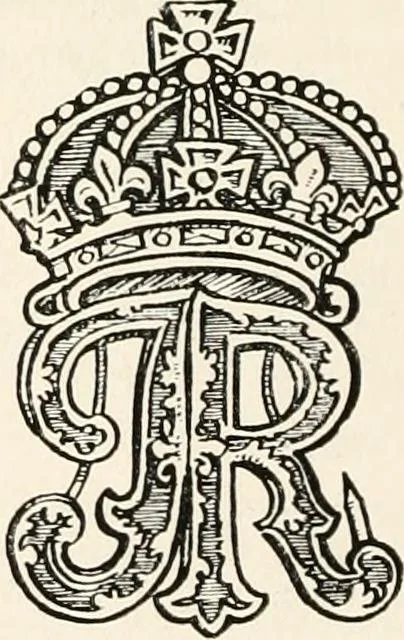 An illustration from Heraldry and floral forms as used in decoration;, 1922, leaf 123
