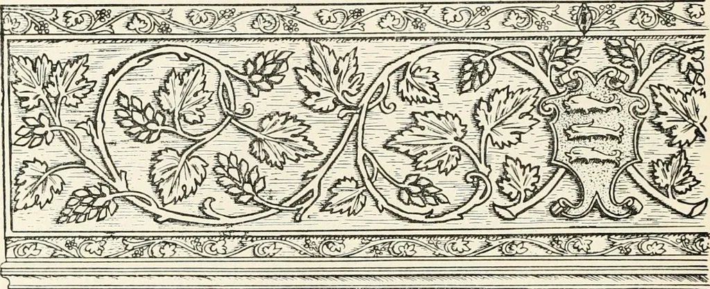 An illustration from Heraldry and floral forms as used in decoration;, 1922, leaf 129